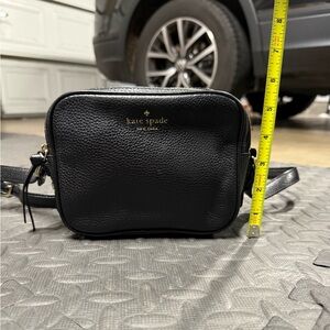 Kate Spade Black Leather Crossbody Bag